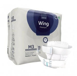 ABENA Pieluchy ze specjalnym pasem mocującym Abri-Wing Premium M2 - 14 szt.