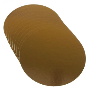 Podkłady podkładki pod tort cienkie śr.22cm 10 sztuk