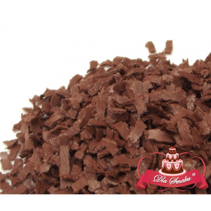 Posypka waflowa BRĄZOWA tort duże opak 100g 211810
