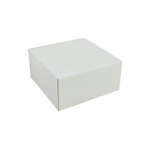 Pudełko na tort białe 28cmx28cm wys.13cm