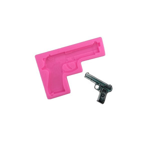 Forma silikonowa do masy cukrowej Pistolet 1532