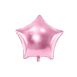 Balon foliowy Gwiazdka Różowa PartDeco FB3M-081J