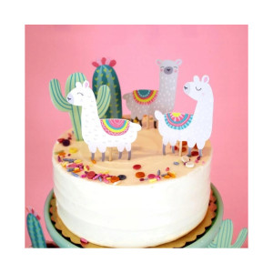 Toppery na tort Hello Lama 5szt 2070 Sweet Baking