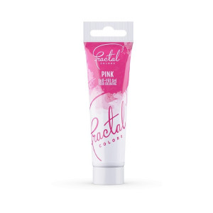 Fractal Barwnik żelowy w tubce Różowy Pink 30g bezglutenowy