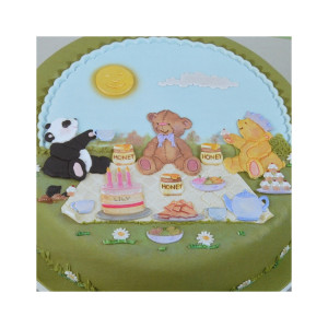 Wycinarka patchwork piknik na trawie