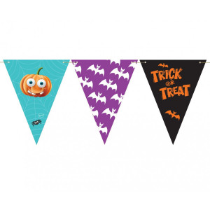 Girlanda papierowa Boo - flagi 250cm 9 flag RV-GPFB