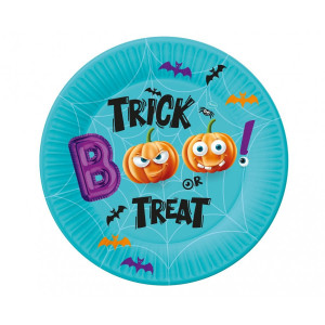 Talerzyki papierowe Boo 18cm 6szt PW-TBO7
