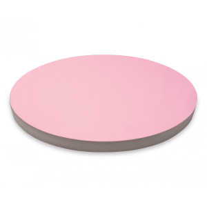 Podkład pod tort styrodur Różowy okrągły 26cm h:2cm