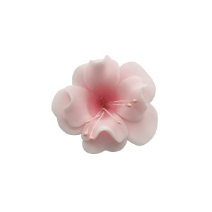 Kwiat na tort Magnolia cukrowa Różowa 6cm 11496