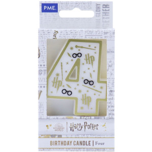 Świeczka urodzinowa Harry Potter "4" PME HPW134