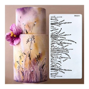 Szablon do aerografu kremu Meadow 30cmx15cm 12552