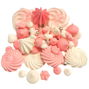 Posypka na tort Bezy Pink Vibe 73sztuki 12810