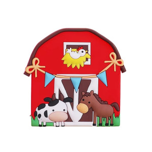 Figurka dekoracja na tort Farma zwierzęta 2D 11384