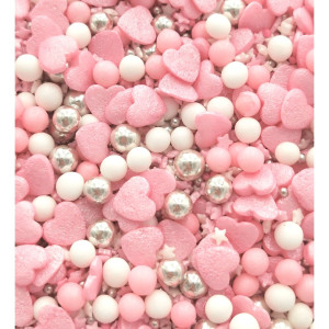 Posypka Perełki Cukrowe Valentine Mix 30g