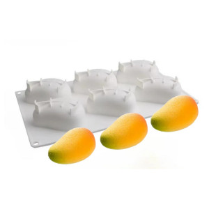 Forma silikonowa do monoporcji Mango 6 gniazd 15397