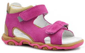 Sandały Buty Bartek w-71144/V42 Dziewczęce Sandały z wygodnym zapięciem na Rzepy
