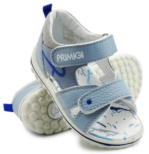 Sandały Buty Primigi 7375011 Sportowe Sandały dla Chłopca na Rzepy