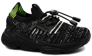 Buty Półbuty BARTEK 15539003 Wygodne Sportowe Buty - Elastyczne Wiązanie