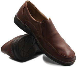 Buty męskie wizytowe eleganckie szerokie skórzane Helios 871