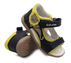 Sandały Dla Chłopca Na Lato Lew D.D.Step g075-357 Royal Blue