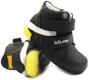 DD Step Buty Dla Chłopca Na Wiosnę Podeszwa LED DD Step A068-398AM LED