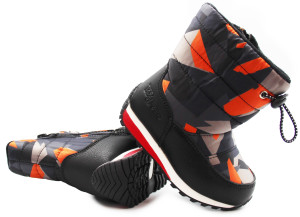 Buty Na Śnieg Dla Chłopca Śniegowce Wojtyłko 4z23033 czarny