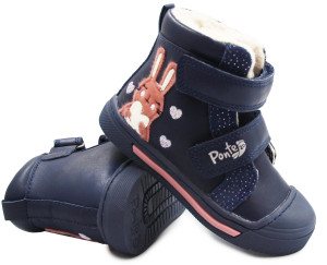 Buty dla dziewczynki z ociepleniem PONTE DA07-3-549A