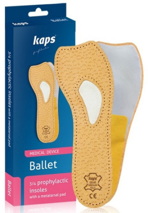 Wkładki Na Płaskostopie Poprzeczne Ballet Kaps 3/4
