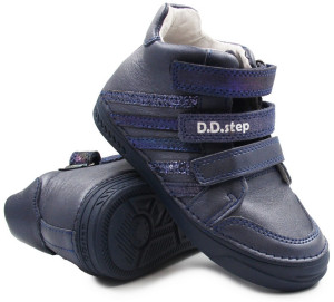 DD Step Buty Na Wiosnę Dla Dziewczynki DD Step a040-316am Royal Blue