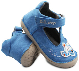DD Step Buty Do Przedszkola Dla Chłopca Kapcie Barefoot DD STEP C070-41195A