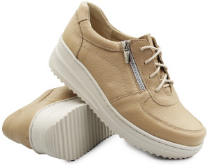 Buty Damskie Na Jesień Eleganckie Helios 419 Beż