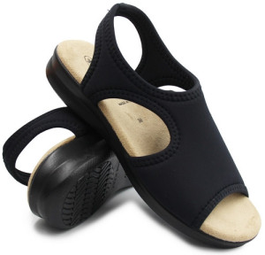 Letnie Buty Dla Seniora Sanital Flex eximp 8024.17 nero