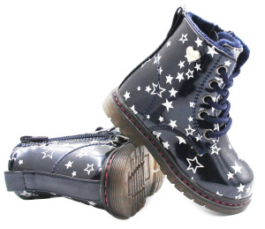 Buty dla dziewczynki na jesień lakierowane Wojtyłko 1z23007