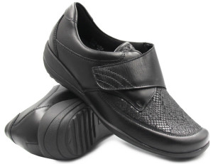 Damskie Buty Skórzane na Jesień Waldlaufer K01304 001 Katja