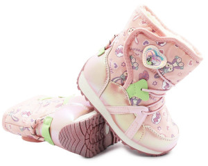 Buty Zimowe Dla Dziewczynki Śniegowce Wojtyłko 2zś25074R Róż