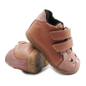 Ameko Ocieplane Buty Dziecięce Na Jesień Ameko a19-Kiti-Winter-Mauve