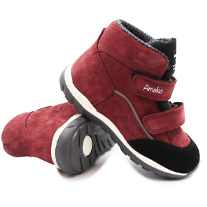 Ameko Buty Dziecięce Na Jesień Lekko Ocieplane  + Wkładka Ameko Woody-Ruby