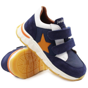 Ameko Buty Na Wiosnę Dziecięce Sportowe Ameko Cruz-Navy