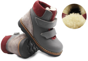 Buty Na Zimę Dla Dzieci Ocieplane Wełną Kozaczki Emel ev 2723-3