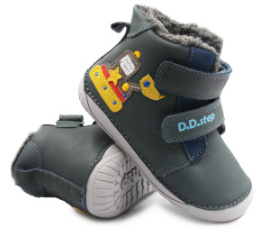 DD Step Buty Zimowe Dla Chłopczyka Barefoot DD STEP W070-42154