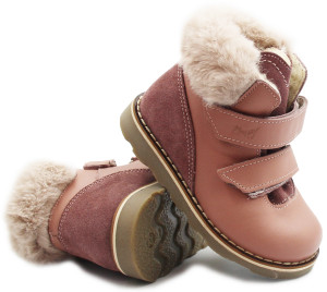 Buty Na Zimę Dla Dziewczynki Futerko EV 2723A-1