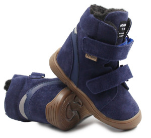 Ameko Buty Zimowe Dla Chłopczyka + Dodatkowa Wkładka Ameko Dudu-Navy