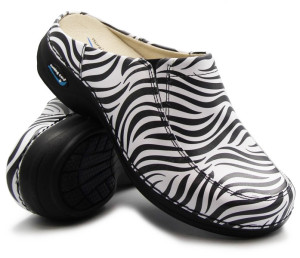 Klapki Damskie Nursing Care Paris wg4f81 Zebra