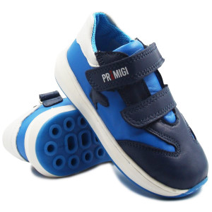 Buty Na Wiosnę Dla Chłopca Niebieskie Primigi 3905022