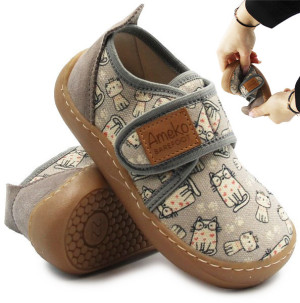 Ameko Dziecięce Kapcie Do Szkoły i Przedszkola Barefoot w Koty Ameko Piko Kiti
