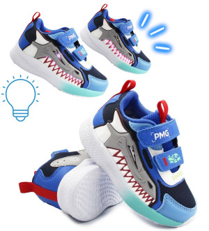 Buty Na Wiosnę Dla Chłopca LED Primigi 7966700