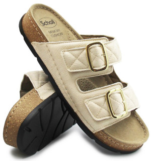 Eleganckie Klapki Damskie Na Lato Scholl Bora 2 Straps Med MF320811030