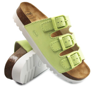 Wygodne Klapki Damskie Scholl Rio Wedge Med MF230121046