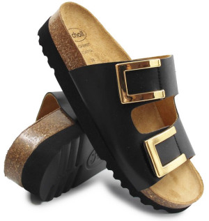 Eleganckie Klapki Damskie Na Lato Scholl Monterey 2 Straps Ad Med MF305841004