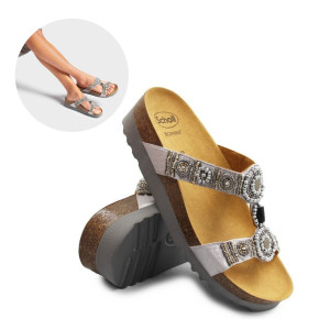 Klapki Damskie Scholl New Bogota Wedge Med MF266071628